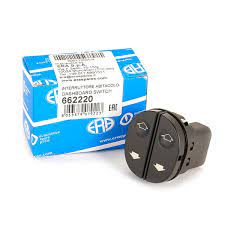 Кнопка стеклоподъемника Connect / Fiesta 96-08 / Fusion / Ka / Puma LH двойная 8pin (1007910)