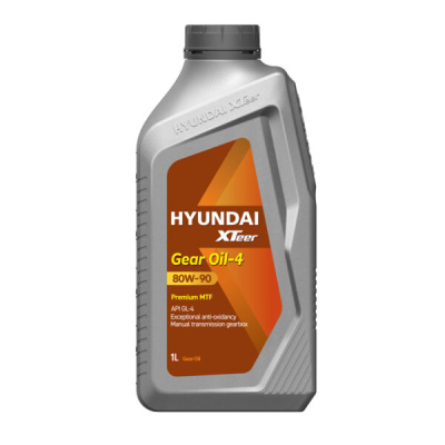 Масло трансмиссионное (пластик Корея) (1L) HYUNDAI XTEER GEAR OIL GL-5 80W90