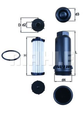 Фильтр 6DCT450 MPS6 Powershift