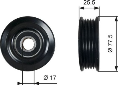 (78mmX24mm) под 5 ручейков
