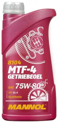 MANNOL MTF-4 GETRIEBEOEL GL-4 75W80 Масло трансмиссионное (1L)