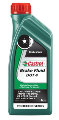 Жидкость тормозная Castrol BRAKE FLUID DOT 4 1Л