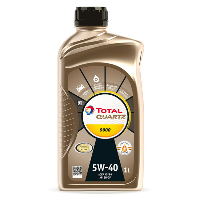 Total QUARTZ 9000 5W40 1л (Турция)