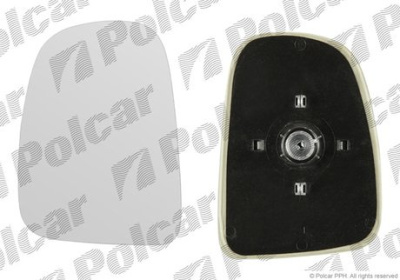 Стекло зеркала Transit 1995-2000 RH мех (крепление под шар)