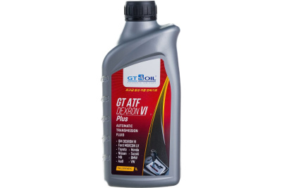 GT OIL ATF Dexron VI Plus Масло трансмиссионное синт. для АКПП (1L) (пластик Корея)