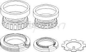 Transit 1986-2006 к-т подшипников зад. (спарка Timken)