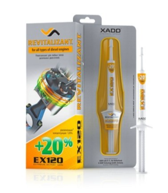 Хадо Ревитализант EX120 для дизельных двигателей 8мл/XA 10034