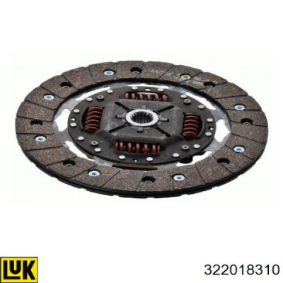 Escort / Fiesta / Focus 1.6 / 1.8 Zetec 1993-2004 (17 x 220 мм)
