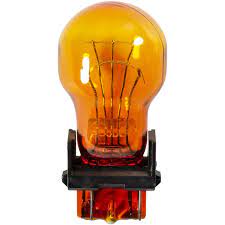 Лампочка 3157NA P27/7W P277W (2 нитевая USA) Желтая / Белая