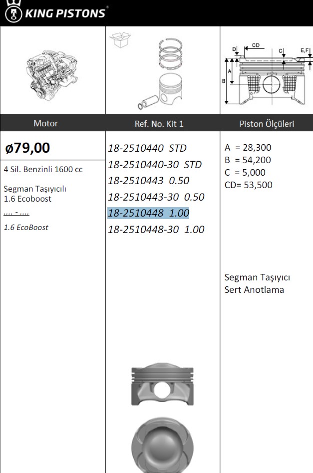 1.6 Ecoboost 79.0+1.0