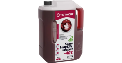 TOTACHI SUPER LLC RED -40 C G12 Антифриз красный (4L)