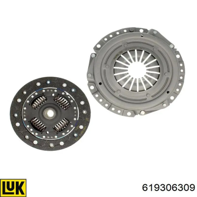 К-т сцепления Fiesta / Fusion 1.0 / 1.1 / 1.25 / 1.3 / 1.4 1995-2012 / Focus 1.6 ROCAM (17 x 190 mm)